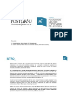 Docentes y Contenidos 2 Edición Postgrado Gestión Empresarial de La Música U.Valencia