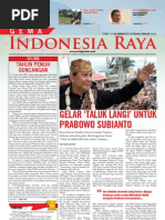 Download Tabloid Gema Indonesia Raya Januari 2011 by Partai Gerindra SN78626945 doc pdf