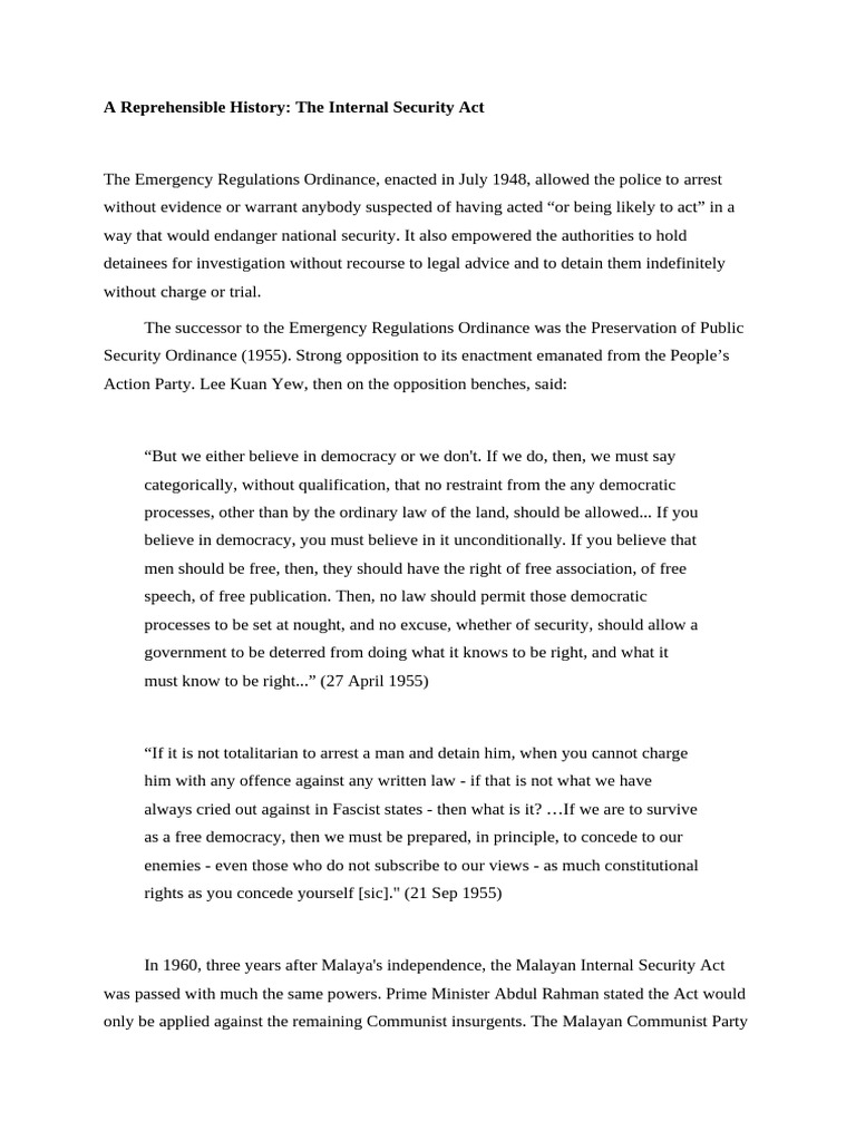 A Reprehensible History 21may2012 | PDF | Justice | Crime & Violence