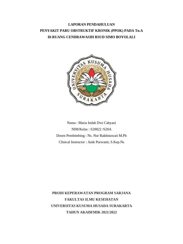 Penanganan PPOK di RSUD Simo Boyolali | PDF