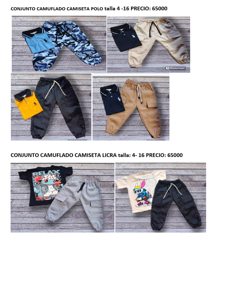 CATALOGO ROPA NIÑOS Precio Publico | PDF | Estilo de vida