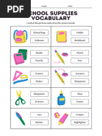 Numbers Colours And School Objects Tasks Pdf