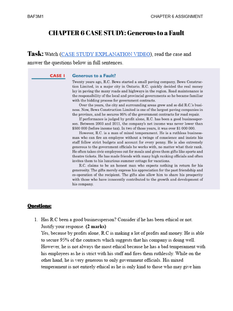 Chapter 6 Case Study | PDF | Taxes | Economies