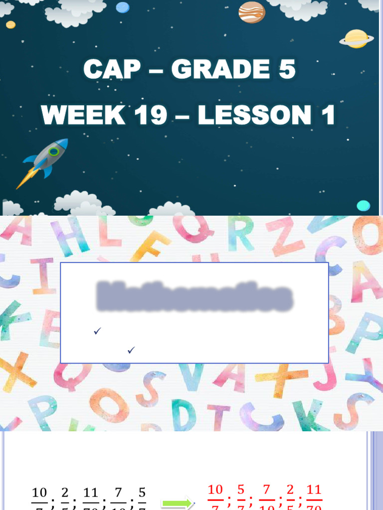 Grade 5 Math & Science Lesson Plan | PDF