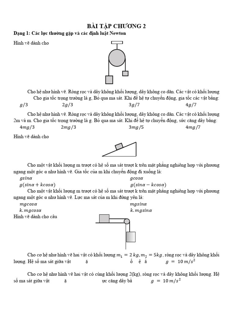BT Chương 2 (New) | PDF