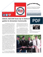 USG Assistance to Armenia--USACE, EUCOM team up to deliver kindergarten to Armenia