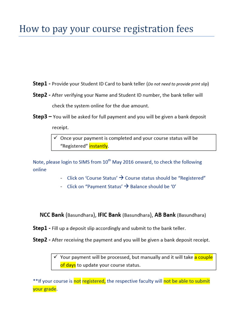 Payment Instruction 162 | PDF