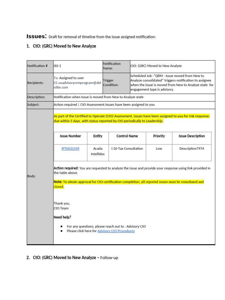 Issue Notifications - SFSTRY0029770 | PDF | Technology & Engineering