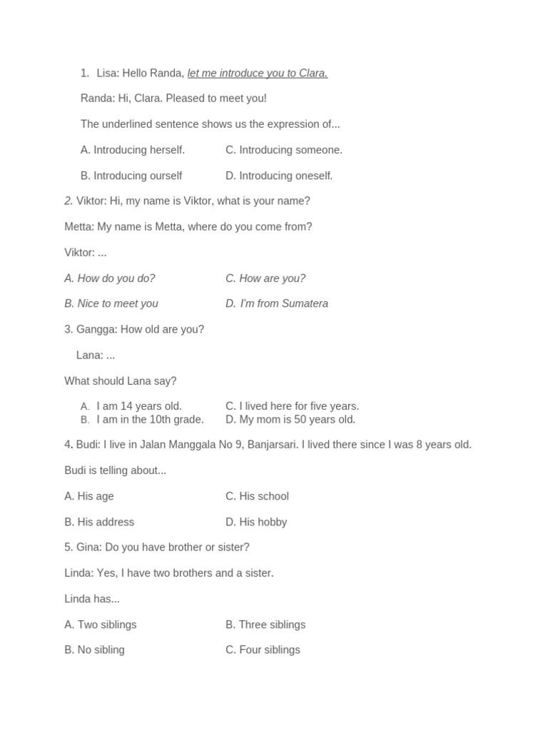Ujian Bhsa Inggris | PDF | Language Arts & Discipline | Religion ...