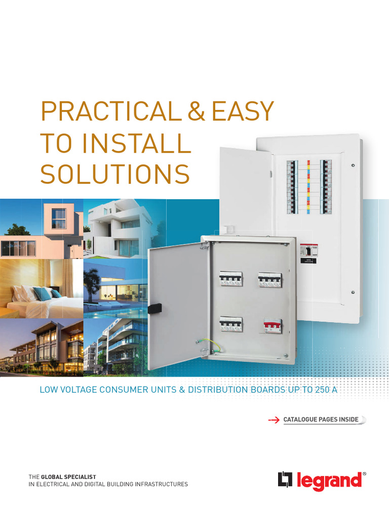 Low Voltage Consumer Units & Boards | PDF | Electrical Wiring ...