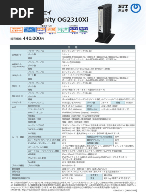 Netcommunity Og2310xi | PDF