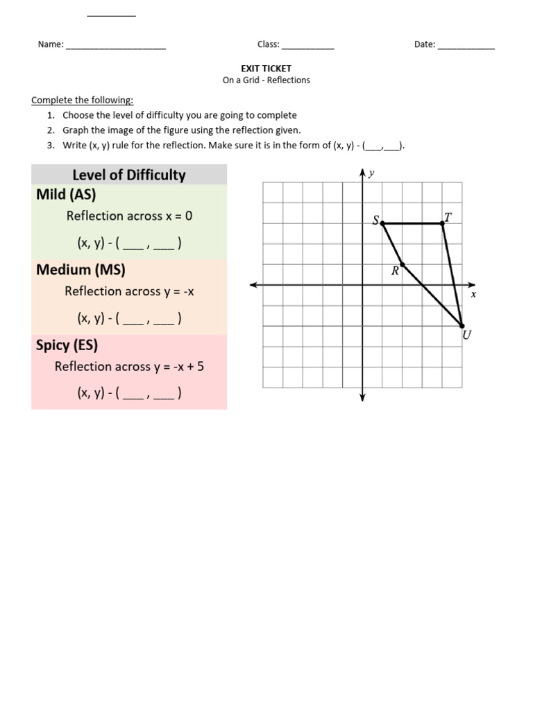 ET - On A Grid - Reflection | PDF | Science & Mathematics
