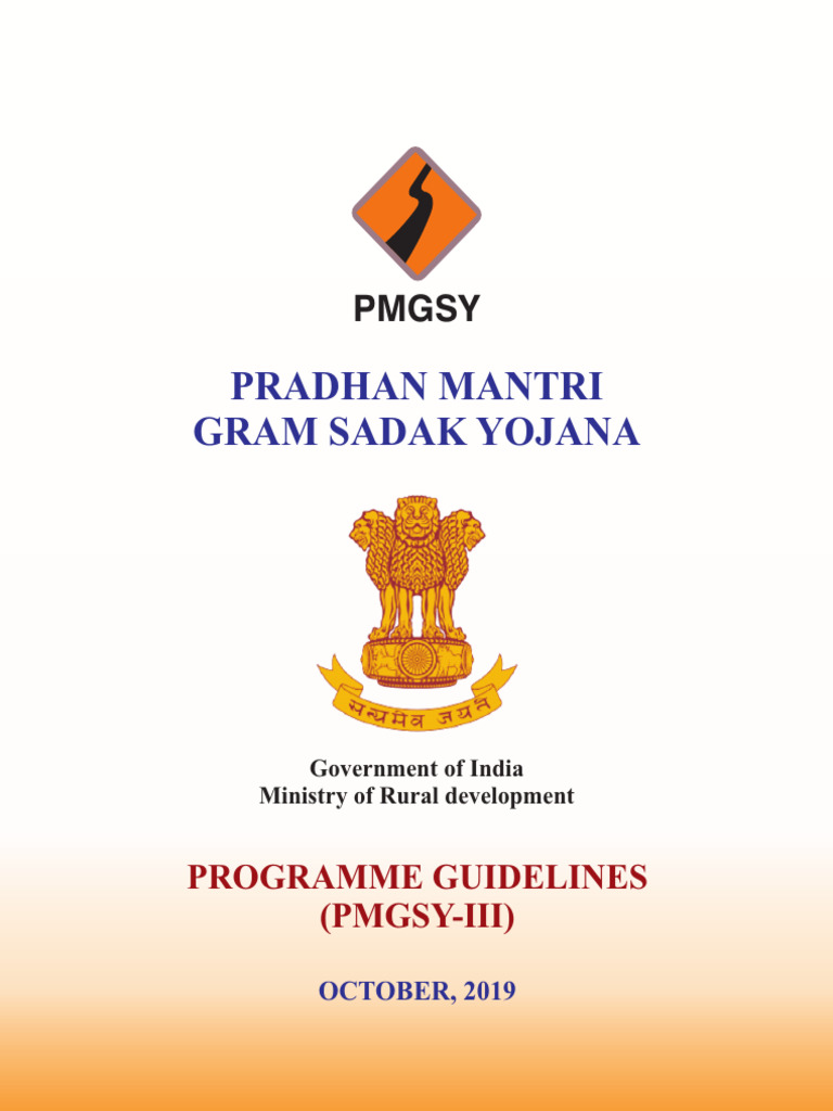 Httpspmgsy - nic.InsitesdefaultfilesPMGSY III Guidelines PDF | PDF | Road