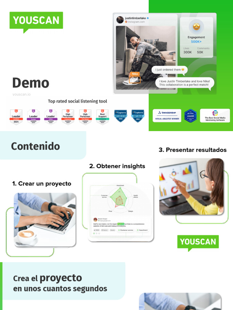 Insights Rápidos con YouScan | PDF | Comunicación humana | Informática
