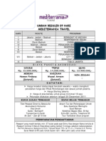 Brosur Umrah Awal 9 Hari - Awal Musim 2012