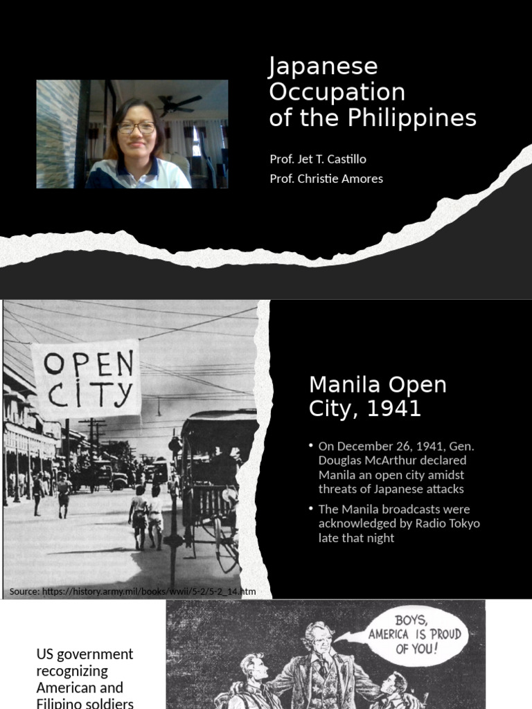 Japanese Occupation in the Philippines | PDF | Empire Of Japan | Corregidor