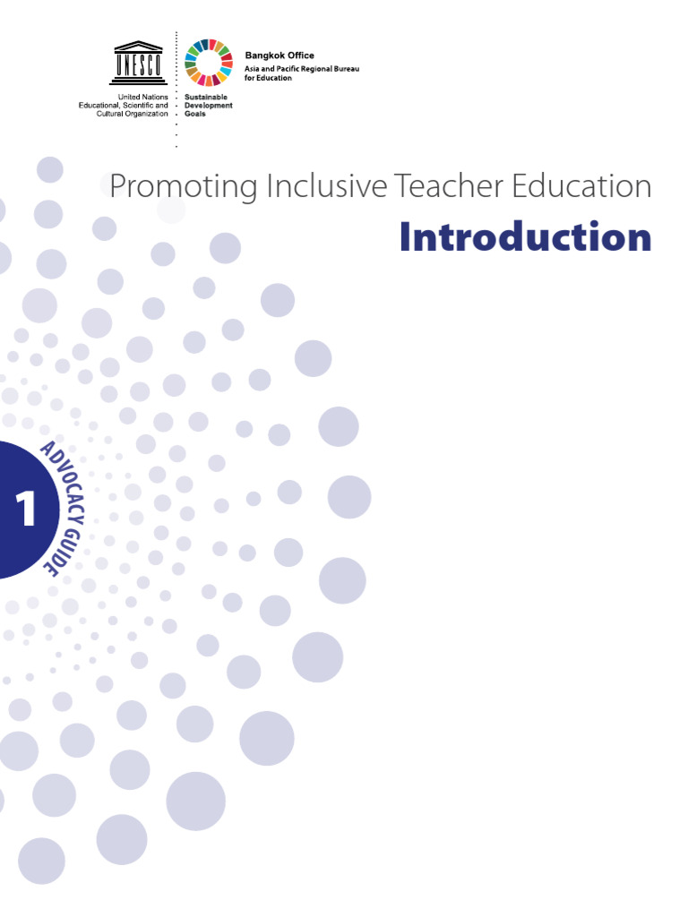 Promoting Inclusive Teacher Education | PDF | Inclusion (Education ...