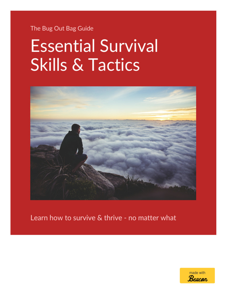 Essential Survival Skills Guide | PDF | Water Purification