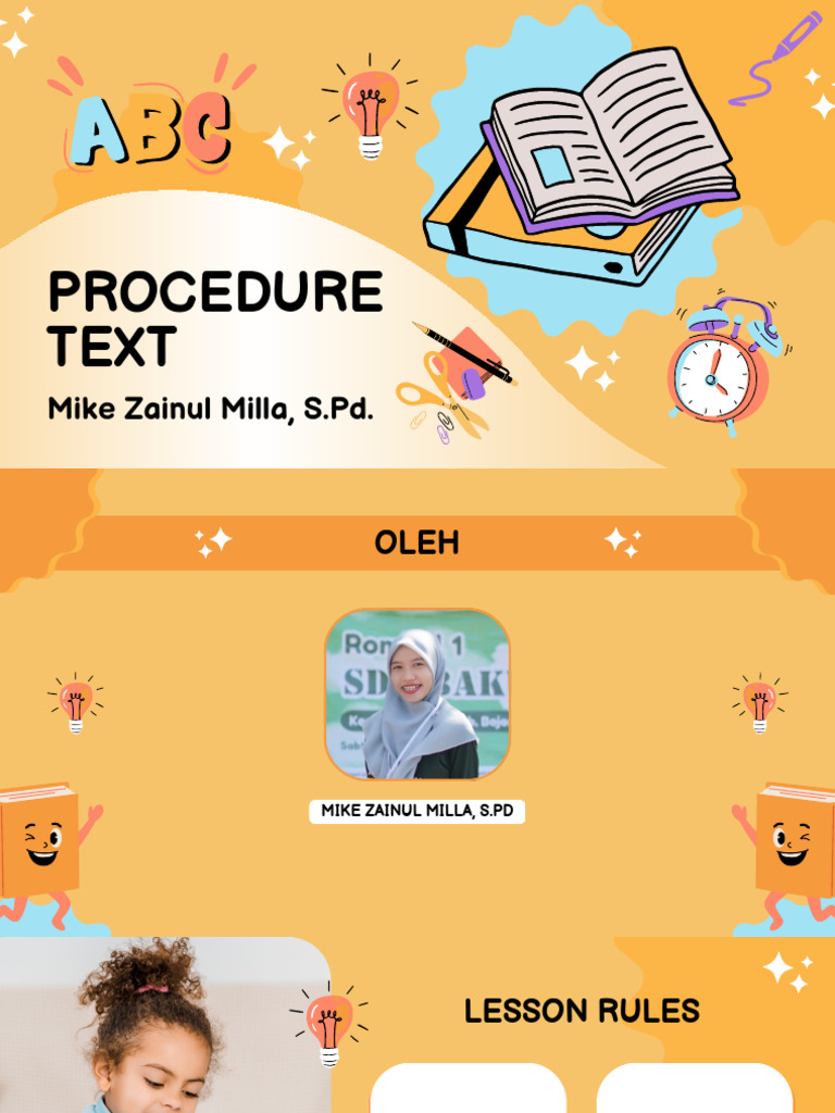 Bahan Ajar Teks Procedure | PDF | Teaspoon