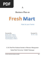Download Business Plan on Fruits and Vegetable Supply Chain by Kishan Tank SN78636024 doc pdf