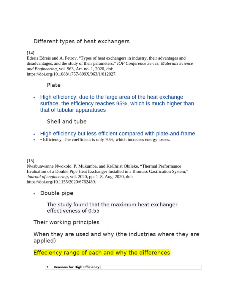 Different Types of Heat Exchangers | PDF | Heat Exchanger | Heat Transfer