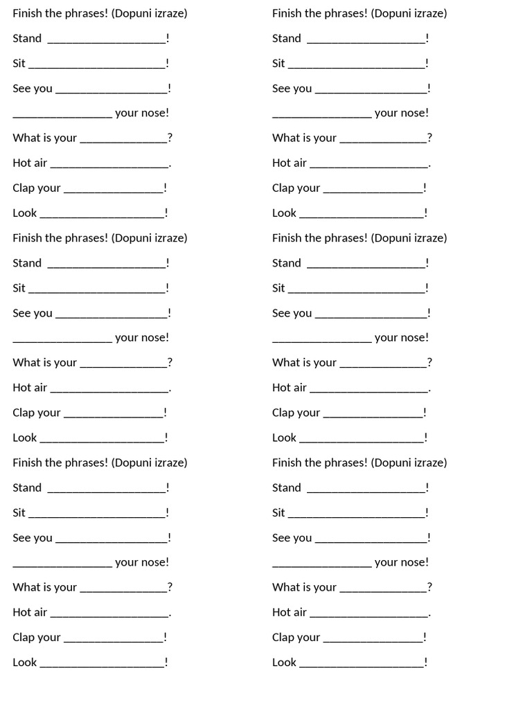 Dip in 3 Unit 1 Phrases | PDF | Language Arts & Discipline | Foreign ...