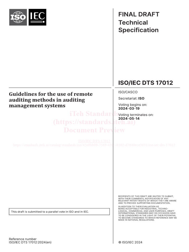 Iso 17012 | PDF