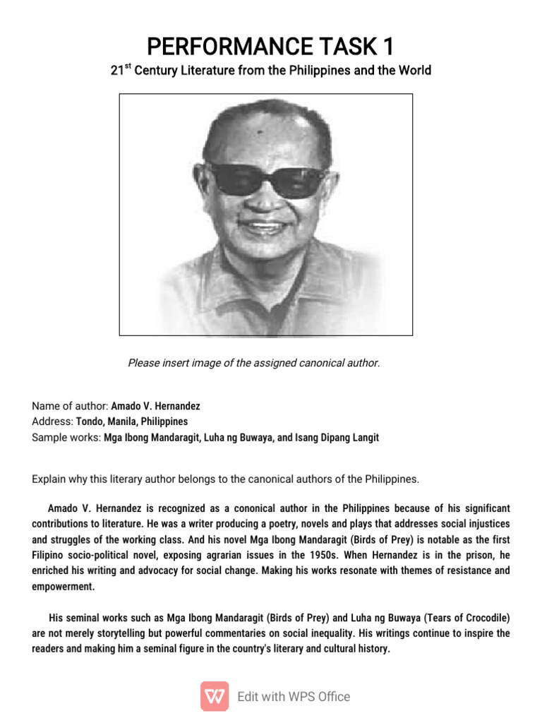 Performance Task 1 | PDF