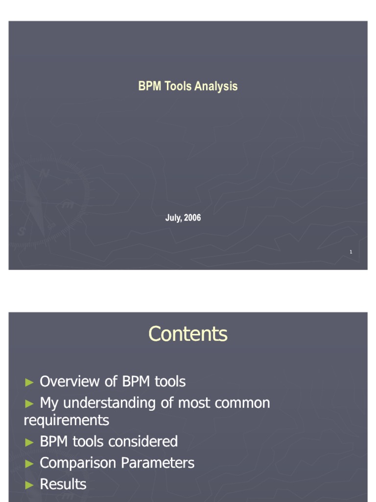 BPM Tools2836 | PDF