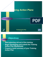 Training Action Plan - Slides1