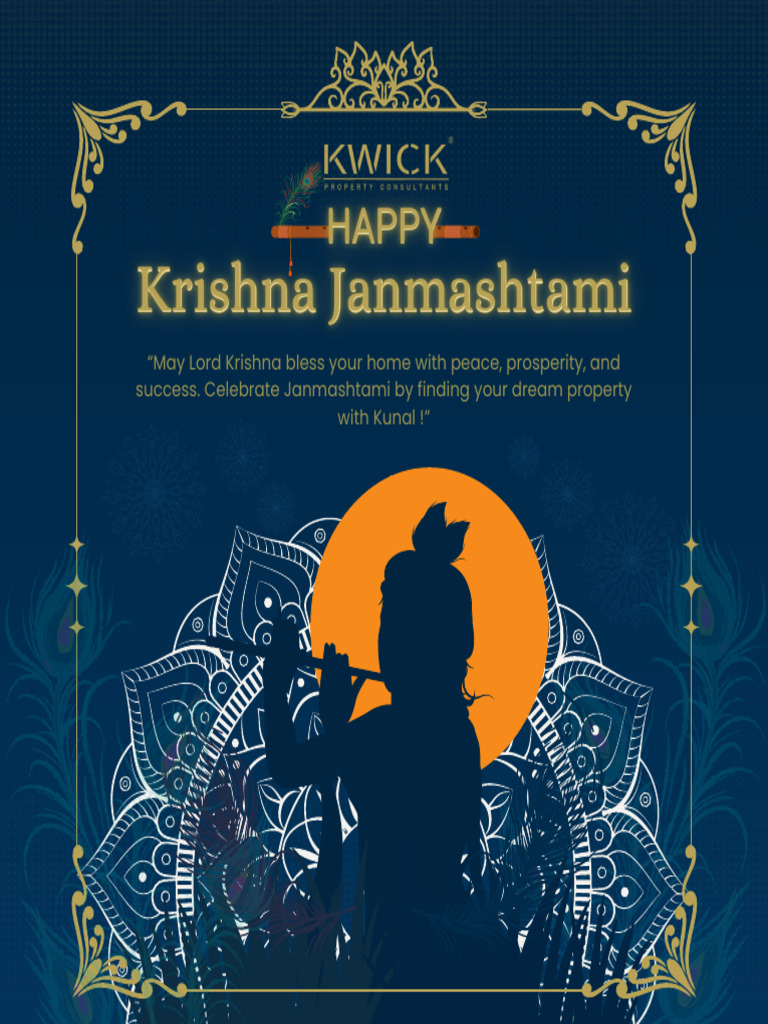 Happy Janmashtami PDF