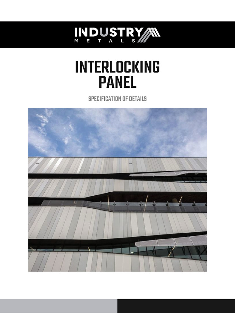 Interlocking IndustryMetals | PDF | Materials | Building Technology