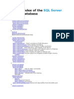 A-Z Index - Command of The SQL Server 2005