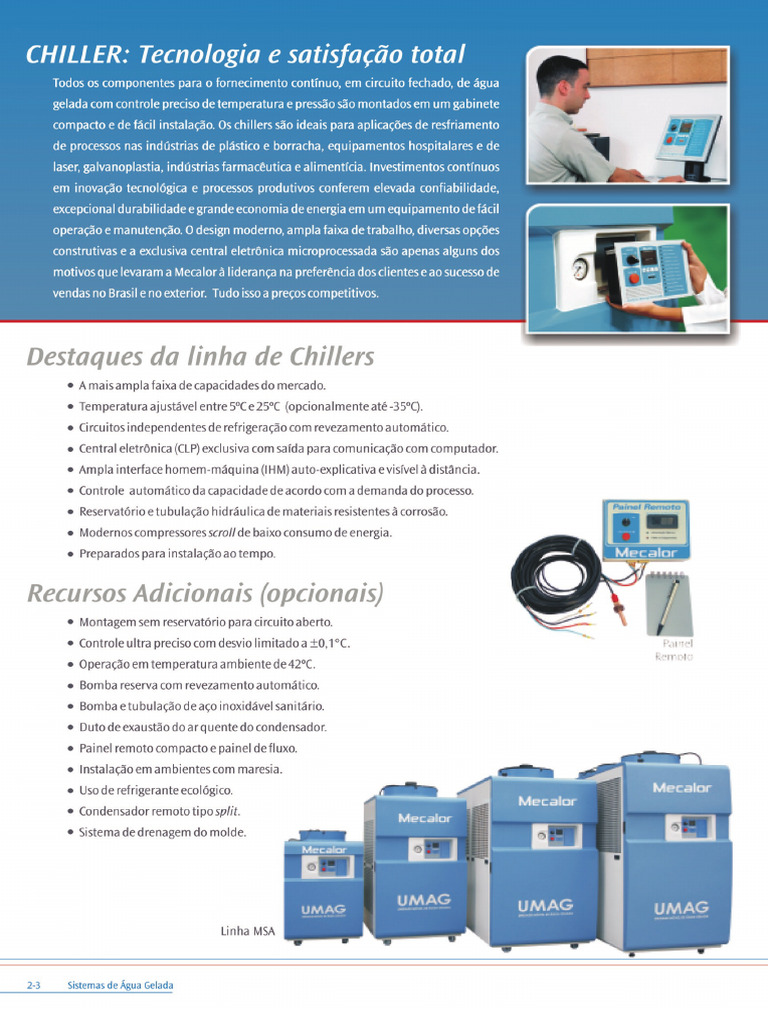 Catálogo Chiller | PDF