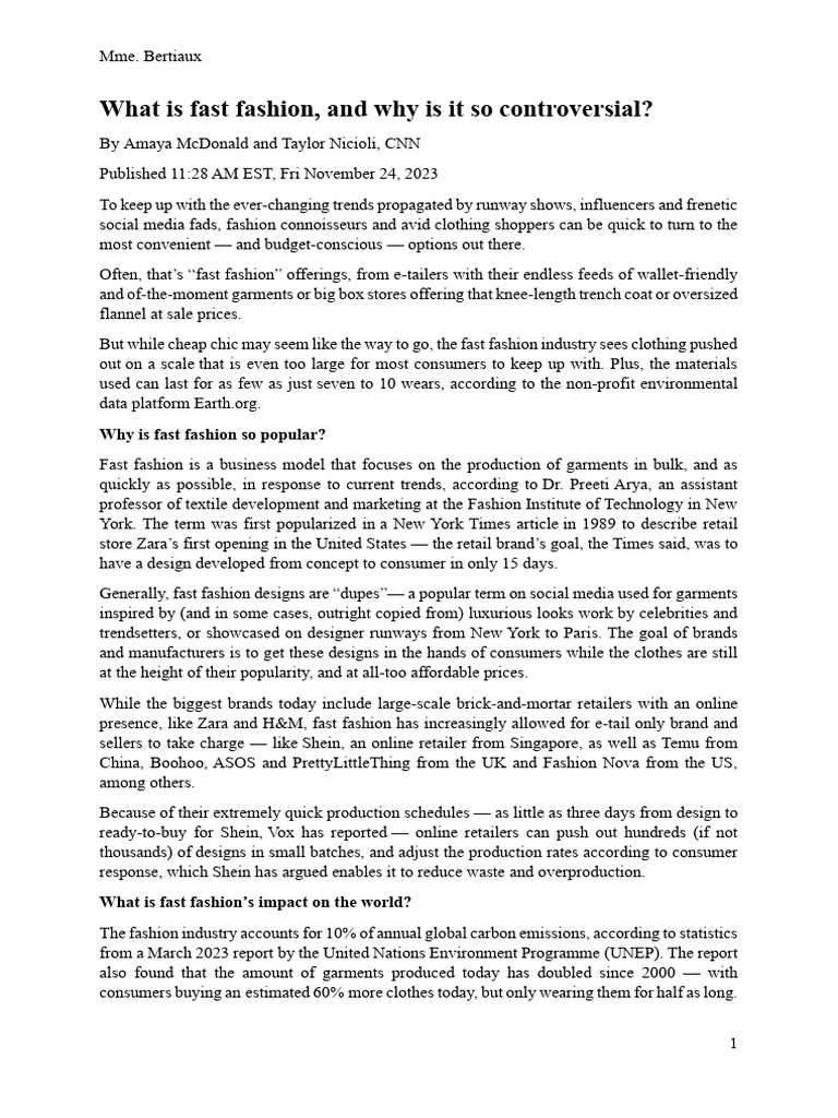 article-2-what-is-fast-fashion-pdf-fashion-clothing