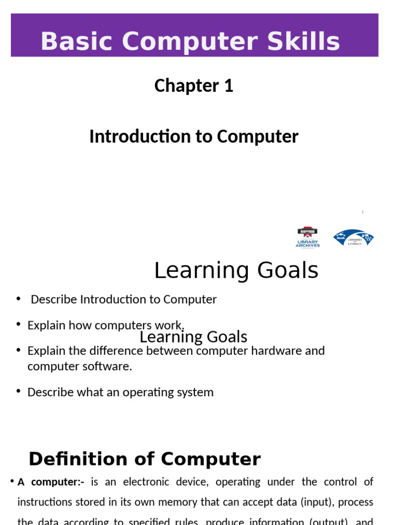 Basic Computer Skills | PDF | Network Topology | Computer Data Storage