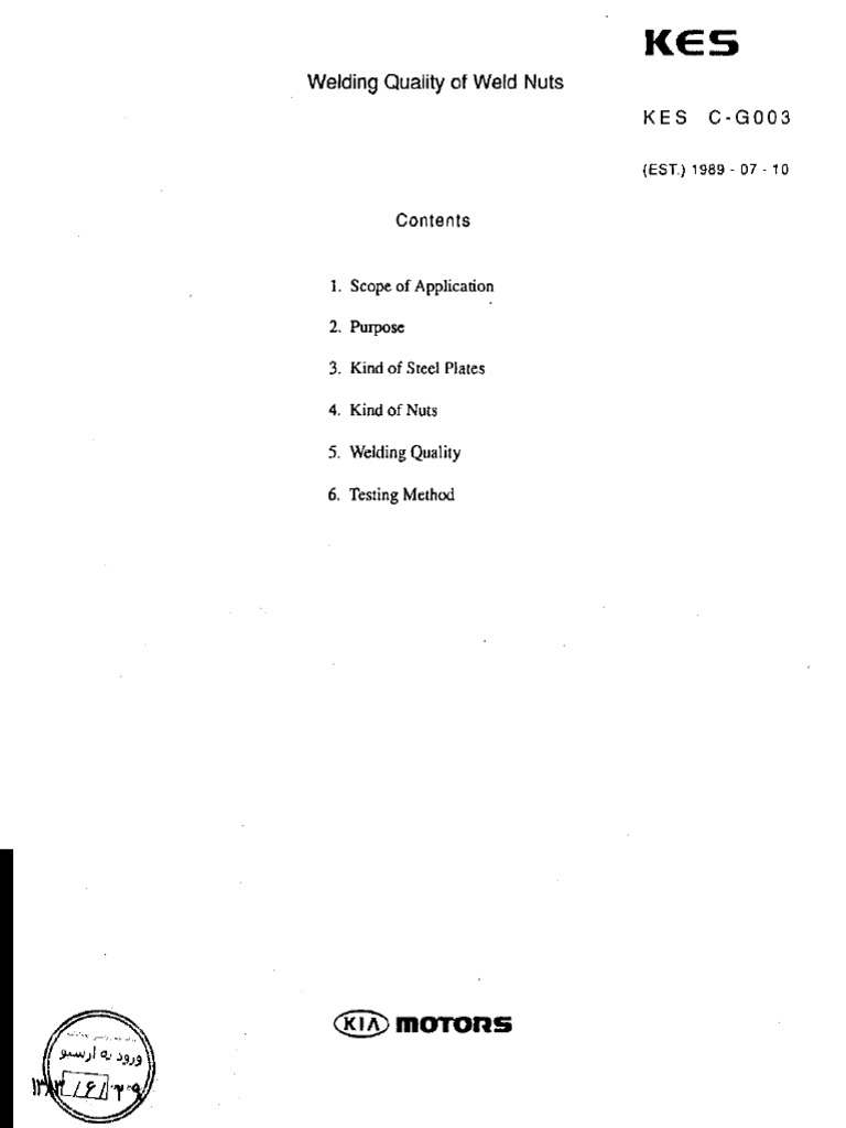 Kes - C - G003 | PDF