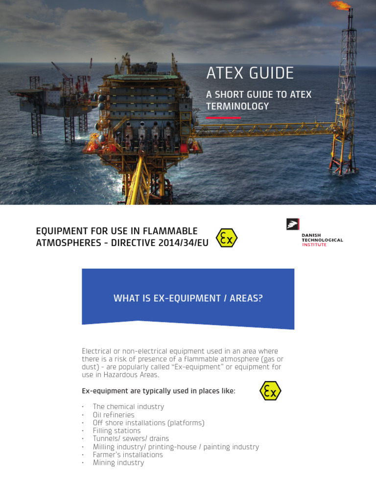 ATEX Equipment Safety Guidelines | PDF | Safety | Occupational Safety ...