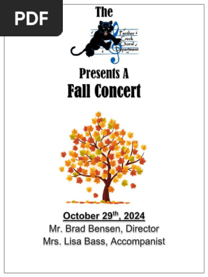 ConcertProgram fall 2024
