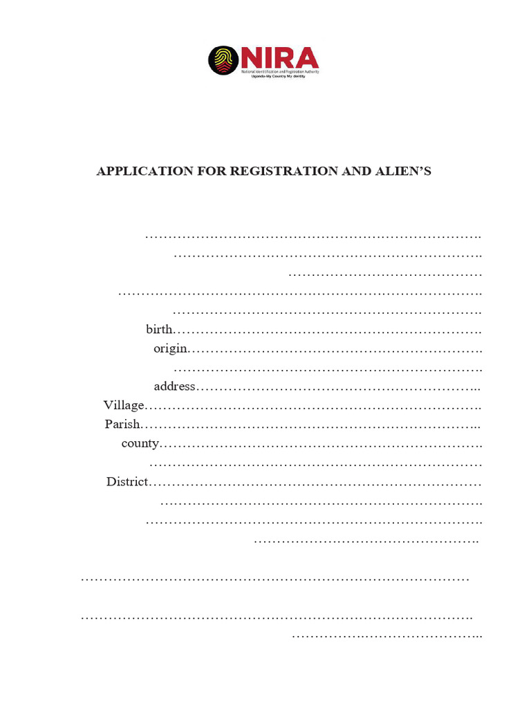 Copyright Registration Application Form | PDF | Identity Document ...