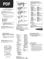 Blue Stream Tivo Quick Guide Final | PDF | Television | Computing
