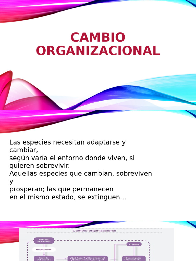 Cambio Organizacional 1 | PDF | Business | Gestión del cambio
