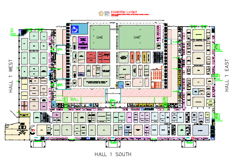 WDS - Floor Plan, Hall 1 | PDF