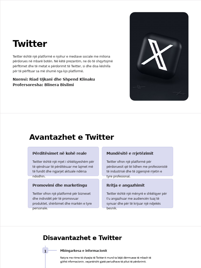 Twitter | PDF