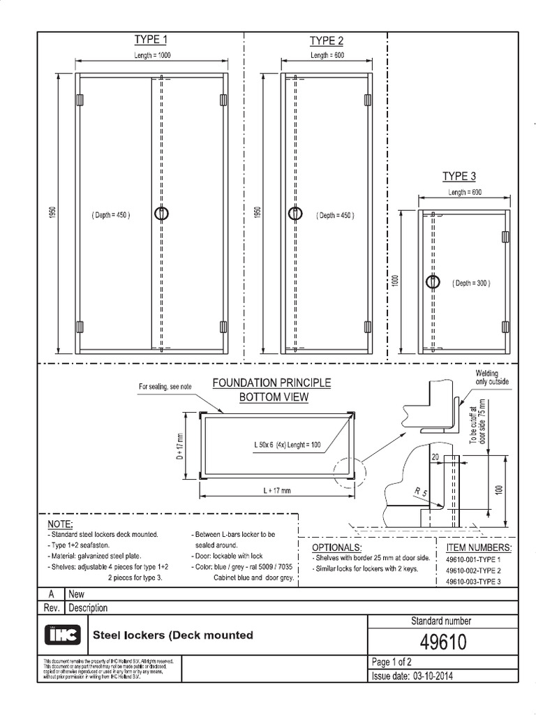 Steel Lockers | PDF