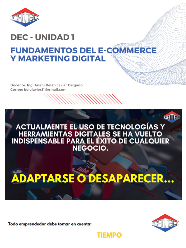 DEC U1 Fundamentos Del E-Commerce y Marketing Digital | PDF | Marketing ...