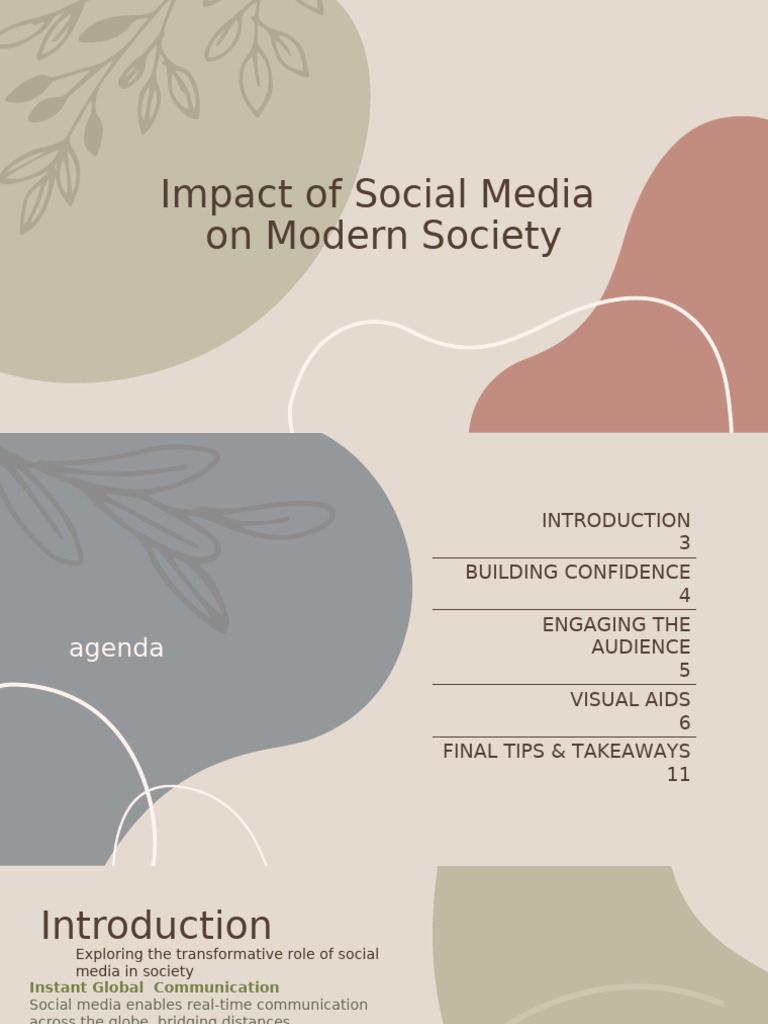 Impact of Social Media | PDF | Social Media | Popular Culture & Media ...