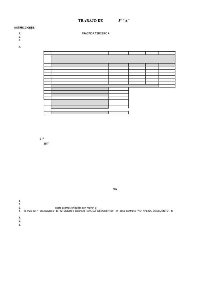 Examen De Microsoft Excel Pdf Microsoft Excel Informática