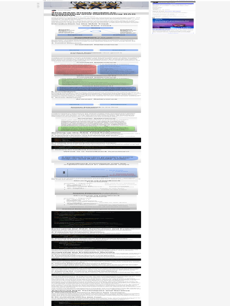 Evaluating RAG Triad Metrics | PDF | Information Retrieval | Evaluation