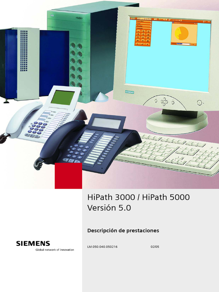 SiemensF Hipath 3000 v50 Prestaciones | PDF | Ingeniería Informática ...